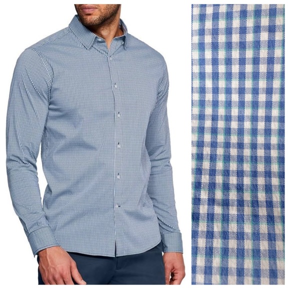 Under Armour Performance Woven Button Down Shirt - Picture 2 of 5